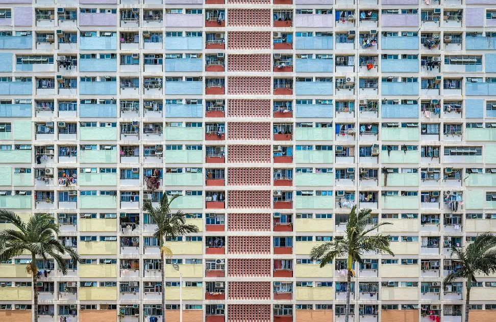 Grid Apartment in Hong Kong