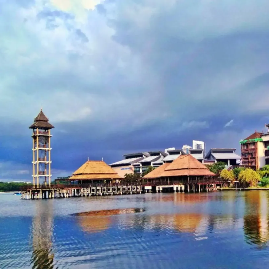 Lakefront view of Marina Putrajaya, Malaysia