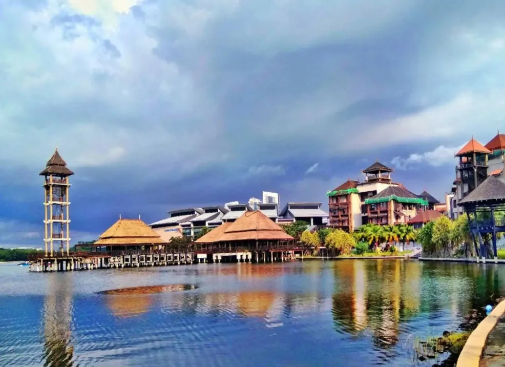 Lakefront view of Marina Putrajaya, Malaysia