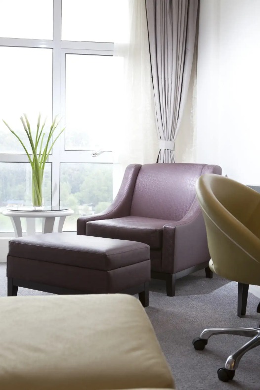 Lounge chair at Silka Cheras Hotel accomadations