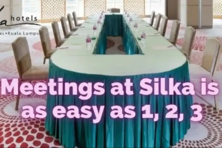 Meetings at Silka are as Easy as 1...2...3