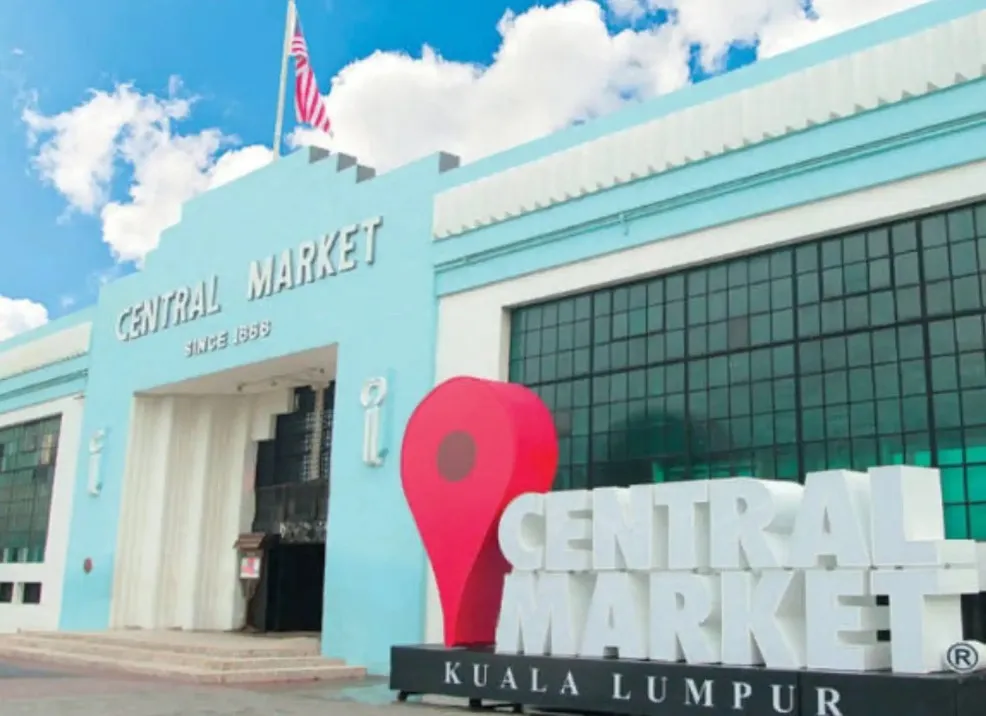 Exterior of Central Market, Kuala Lumpur