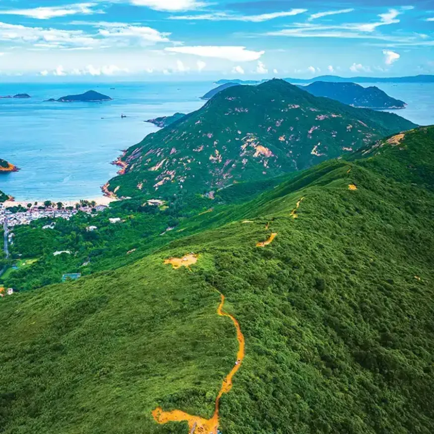 Dragon’s Back Ridge at Lantau Peak Outdoor Adventures