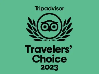 2023 Travellers' Choice Award  TripAdvisor (2020 - 2023)